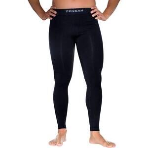 NEW ZENSAH base layer compression tights in black
